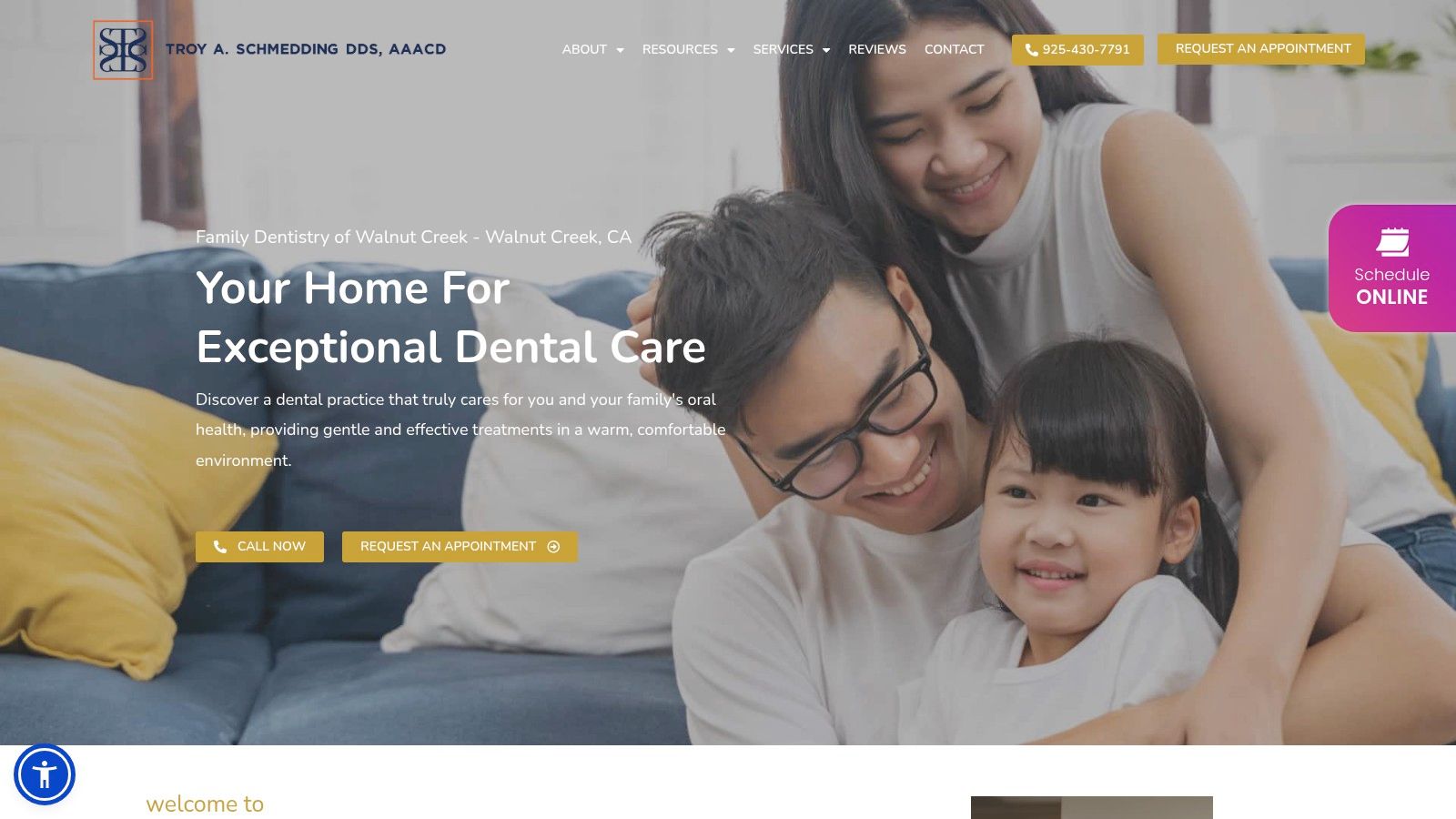 Family Dentistry of Walnut Creek (Dr. Troy A. Schmedding)